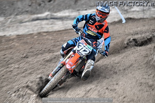 2019-02-10 Mantova - Internazionali di Motocross 00776 125cc 312 Oriol Oliver Vilar